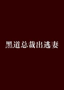 黑道总裁的出逃妻全文